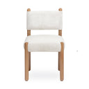 Bruno Thick Performance Chenille Straight Back Dining Chair by TOV Furniture, view 8