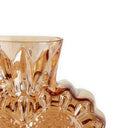 Heart Amber Glass Vase by TOV Furniture, view 2