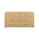 Marissa 62" Ash 6-Drawer Dresser by TOV Furniture