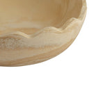 Holly Scalloped Resin Salad Bowl by TOV Furniture, view 3
