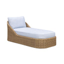 Axel Blue Boucle Outdoor Lounge Chair