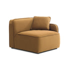Travie Honey Modular Corner Armchair by TOV Furniture, view 4