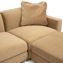 Perry 6-Piece Tan Modular U-Sectional by TOV Furniture, view 3