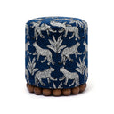 Dex Blue Ottoman by TOV Furniture