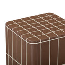 Tatiana Square Concrete Indoor/Outdoor Side Table by TOV Furniture, view 4