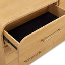 Marissa 62" Ash 6-Drawer Dresser by TOV Furniture, view 6