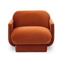 Azalea Performance Velvet Accent Chair by TOV Furniture, view 8