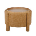Bellamy Railroad Chenille Storage Stool With Reversible Tray Top by TOV Furniture, view 17