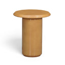 Tate Turmeric Concrete Indoor/Outdoor Side Table by TOV Furniture, view 2