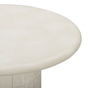 Fafo Beige Indoor/Outdoor Concrete Side Table by TOV Furniture, view 4