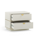 Julieta 28" 2-Drawer Nightstand by TOV Furniture, view 4