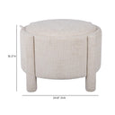 Bellamy Railroad Chenille Storage Stool With Reversible Tray Top by TOV Furniture, view 8