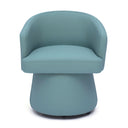 Kristen Sea Foam Green Rolling Desk Chair by TOV Furniture, view 2