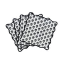 Crissy Cotton Canvas Printed Napkins - Set of 4