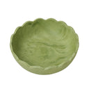 Holly Scalloped Resin Salad Bowl by TOV Furniture, view 6