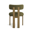 Odessa 33" Green Performance Dining Chair by TOV Furniture, view 5
