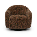 Salma Swivel Accent Chair by TOV Furniture, view 2