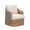 Axel Cream Boucle Outdoor Accent Chair