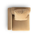 Perry Tan Modular Corner Chair by TOV Furniture, view 4