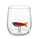 Fishy Water Glass - Set of 4 by TOV Furniture, view 2