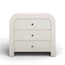 Hump 38" Arched 3-Drawer Bedside Chest