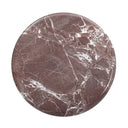 Juju Red Levanto Faux Marble Indoor/Outdoor Round Coffee Table (24"-32") by TOV Furniture, view 4