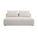 Hangover 64" Armless Loveseat