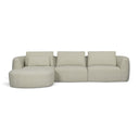 Noor 3-Piece XL 128" Modular Sectional by TOV Furniture, view 7