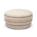 Brooklyn 37" Tan Basketweave Large Storage Ottoman by TOV Furniture, view 2