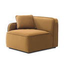 Travie Honey Modular Corner Armchair by TOV Furniture
