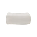 Zenith Contract-Grade Upcycled Fabric Ottoman