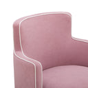 Passe Tasseled Velvet Swivel Accent Chair by TOV Furniture, view 6