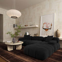 Calliope Performance Vegan Shearling Modular Corner Chair