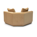 Perry Tan Modular Corner Wedge by TOV Furniture, view 3