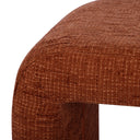 Alvie Railroad Chenille Storage Side Table by TOV Furniture, view 4