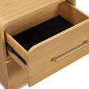 Marissa 22" Ash 2-Drawer Nightstand by TOV Furniture, view 3