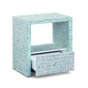 Tia 20" Mother of Pearl Nightstand by TOV Furniture, view 3