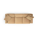 Perry Tan Modular Sofa (96"-124") by TOV Furniture, view 5