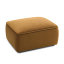 Travie Honey Ottoman by TOV Furniture, view 3