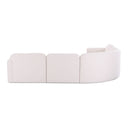 Gorge 5-Piece Modular Corner Sectional by TOV Furniture, view 3