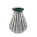 Shell Seafoam Green Glass Vase by TOV Furniture
