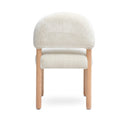 Bruno Thick Performance Chenille Arched Back Dining Chair by TOV Furniture, view 15