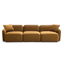 Travie 112" Honey Modular Sofa by TOV Furniture