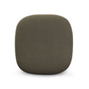 Domina Kale Green Boucle Ottoman