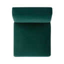 Perry Deep Green Modular Armless Chair by TOV Furniture, view 5