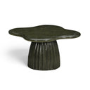 Addison 32" Green Concrete Indoor/Outdoor Coffee Table by TOV Furniture, view 2
