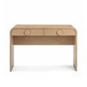 Moonrise 48" Natural Ash 2-Drawer Desk by TOV Furniture