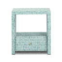 Tia 20" Mother of Pearl Nightstand by TOV Furniture