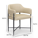 Sezanne Contract-Grade Vegan Leather Dining Chair