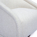 Clarke Cream Performance Boucle Swivel Accent Chair by TOV Furniture, view 5